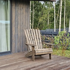 Садовое кресло-шезлонг Handline ADIRONDACK цвет палисандр 95х78х94