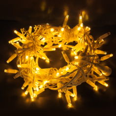Световая гирлянда новогодняя Alat Home garland29 5 м желтый