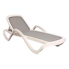 Шезлонг Элластик-Пласт Capri gray 195 х 73 х 41 мм