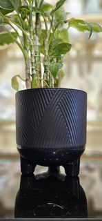 Горшок для цветов ArAs Flowers Фита Черный 1,45л., 1 шт.