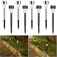 Светильник садовый на солнечной батарее комплект MigMax 01254 10 шт.