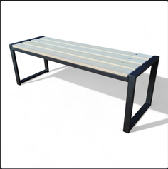 Скамейка садовая 7 Слонов Оазис-11 SN71600061Oazis черный цвет