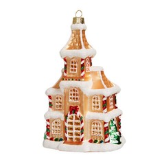 Игрушка на елку Домик-теремок 14.5см Holiday Classics