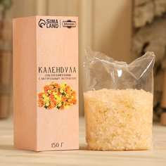 Соль для бани и ванны Добропаровъ 10364705 с экстрактом календулы 150 г