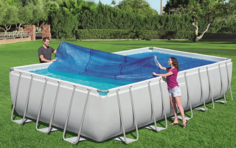 Покрывало-тент для бассейна Bestway Solar Pool Cover 412х201 см, 404х201 см