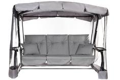 Садовые качели Olsa Nordan с1440 236,5x138x181,5 см. серый Ольса