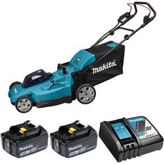 Аккумуляторная газонокосилка 860Вт - 53см, LXT 36В, акк 2х3Ач и з/у, Makita DLM538RF2