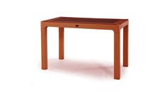 Стол для дачи обеденный Heniver Rattan Spt-r004 терракот 120х70х75 см
