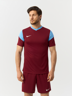 Футболка Nike для футбола, размер M, бордовая, голубая, CW3826-677