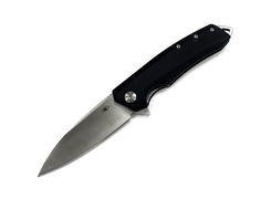 Складной нож Reptilian Шершень-03 Black, сталь D2, G10
