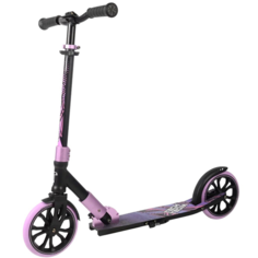 Самокат TT COMFORT 210R black/purple 1/2 Tech Team