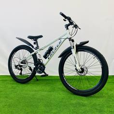 Велосипед CRUZER 26" 2024 14.5" рост 140-170 см белый
