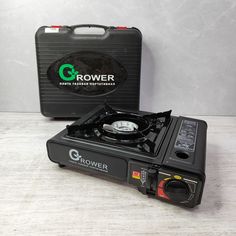 Плита газовая туристическая 33*26*11 см в чемодане Grower