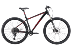 Велосипед Stark24 Krafter 29.7 HD черный/красный 18" 2024