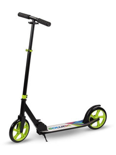 Самокат INDIGO Vamos black/green