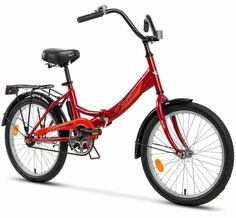 Велосипед складной Aist Smart 24 1 красный Аист