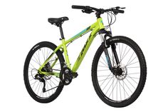 Велосипед FOXX CAIMAN 26" 2024 18" зеленый
