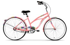 Велосипед Krakken Calypso W 2619 розовый женский двойной обод