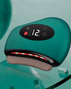 Массажер для лица и тела MigMax электрический с функцией вибрации фототерапии