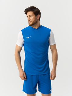 Футболка Nike для футбола, размер S, синяя, белая, DH8035-463