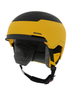Зимний Шлем Alpina Gems Burned-Yellow Black Matt р.51 см