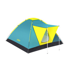 Палатка Bestway Coolground трехместная желто-зеленая 210 x 210 x 120 см