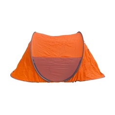 Палатка CoolWalk 1904, 2-местная, Летняя, 152x152x173см, 2кг оранжевый