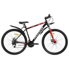 Велосипед PROGRESS Anser MD RUS 29" 2022 р.17" цвет чёрный/красный
