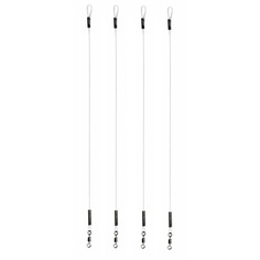 Поводок для рыбалки ПК "Просто-Рыболовные товары" жерличный флюорокарбоновый (4 / 10.4 /