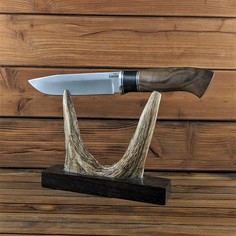 Нож охотничий туристический Борема Hunter с ножнами, фиксированное лезвие 15 см