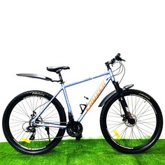 Горный велосипед CRUZER 2701 27.5" 19" 24 speed на рост 165-190 см, оранжевый