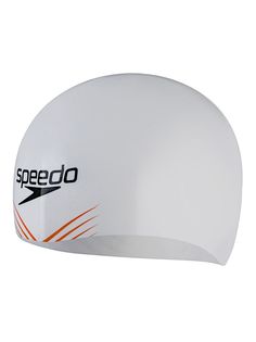 Шапочка для плавания Speedo Fastskin Hiro Cap белого цвета универсальный размер