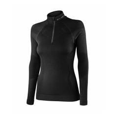 Термобелье женское Brubeck Extreme merino футболка с длинным рукавом р.S, черный
