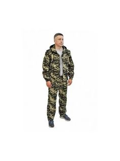 RobaMarket Костюм Стрит демисезонный "Дюспо-флис" (Пиксель), 60-62/182-188