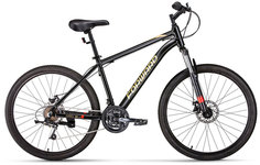 Велосипед Forward Hardi 2.0 D 26" 21Ск. 2022 16" черный-желтый