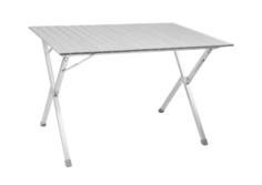 Туристический стол Jungle Camp DINNER 110 серебристый 120x70 см