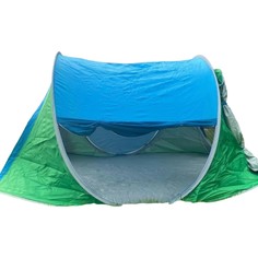 Палатка CoolWalk 1905, 2-х местная, 260х150х105см, 3кг, Зеленая