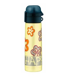 Термос-бутылочка Alfi Be happy flowers yellow 0,5L 5327685050