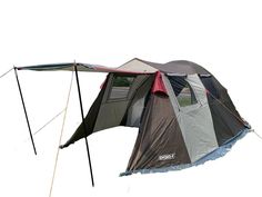 Палатка 4-местная MirCamping Палатка туристическая 4 местная с тамбуром и навесом / 2 Вход