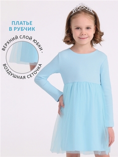 Платье детское Апрель 288дев023Д1Р, светло-голубой109, 92