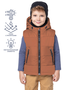 Жилет детский NIKASTYLE 9м6724, фундук, 122