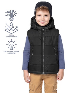Жилет детский NIKASTYLE 9м6724, черный, 122