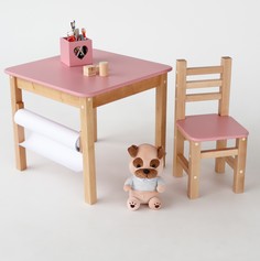 Комплект детской мебели Simba FOREST Lite Pink из березы