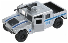 Модель Автомобиля Hummer (Полицейский Внедорожник) Металлическая (Свет, Звук) Технопарк ТЕ