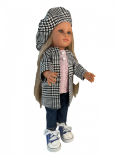 Кукла Lamagik Нина, блондинка, в пальто и берете, 42 см, арт. 42105К25