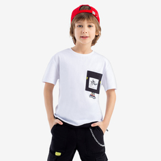 Футболка Kapika LKBCT06, белый, 128