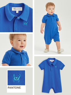 Боди детское Happy Baby 88201, dark blue, 68