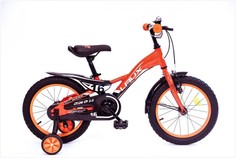 Велосипед детский LAUX GROW UP 16 BOYS, колеса 16 orange/black