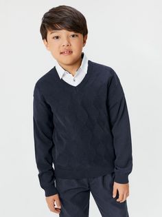 Джемпер детский Acoola 20140310026, синий 122