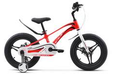Детский велосипед STELS Storm MD 16 Z010 8.6 Красный с боковыми колесами
